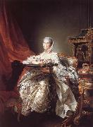 Francois-Hubert Drouais Madame de Pompadour oil on canvas